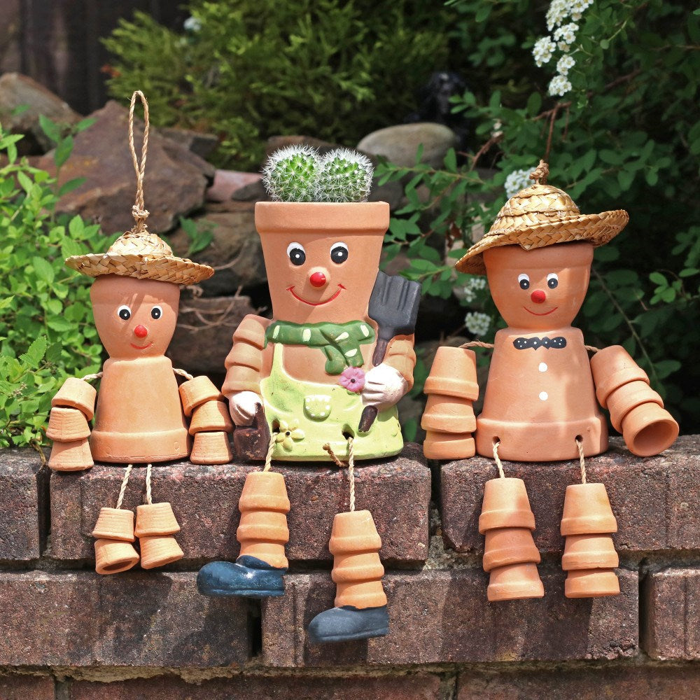 plant pot people Terracotta Pot People – Charming Garden Decoration – LIVE LAUGH LOVE LIMITED