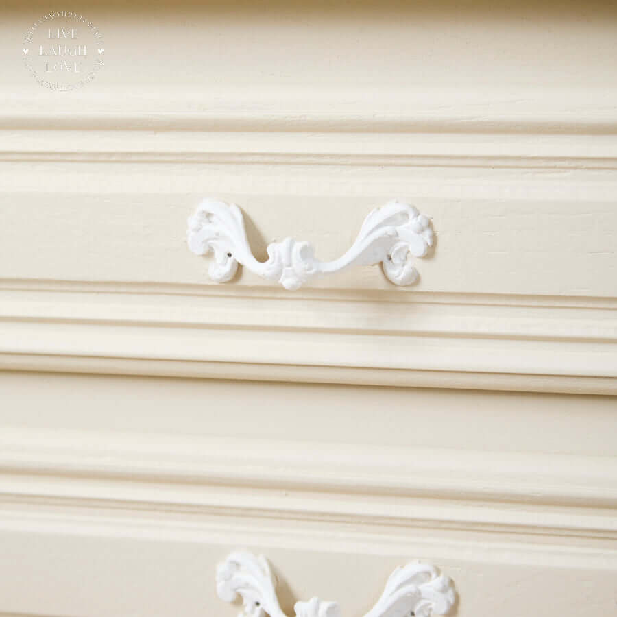 French Painted Vintage Chest Of Drawers