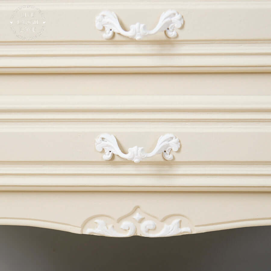 French Painted Vintage Chest Of Drawers