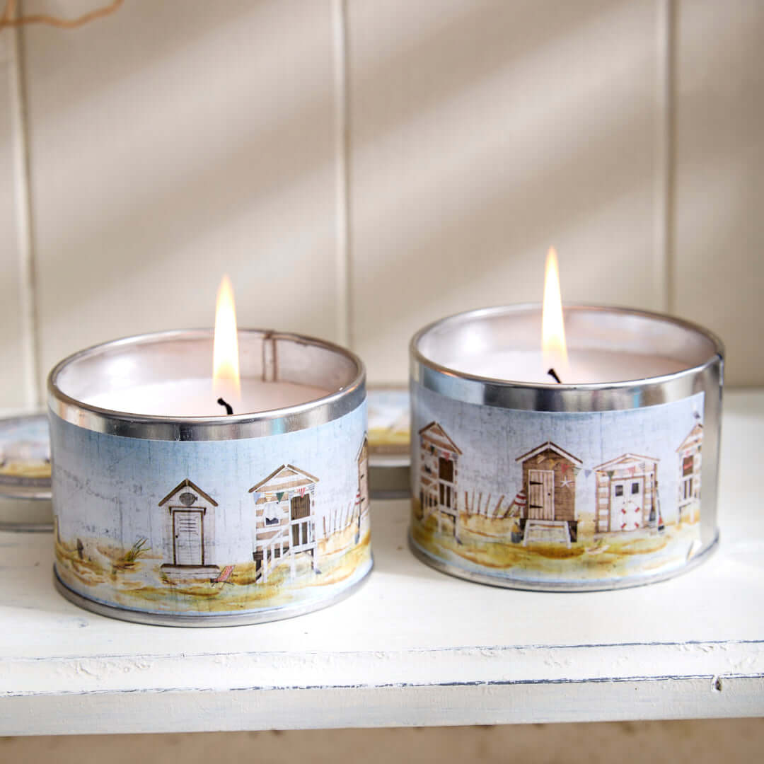 Nautical Scented Tin Candles