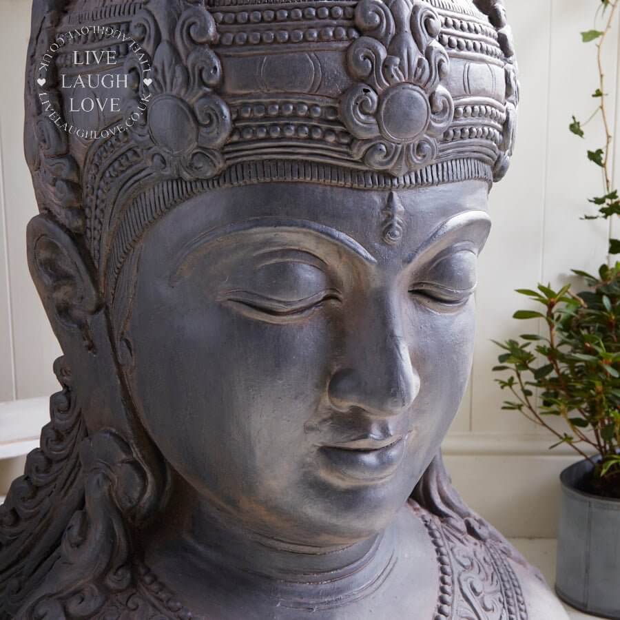 Giant Buddha Head Garden Ornament - LIVE LAUGH LOVE LIMITED