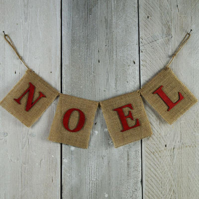 Hessian Noel Bunting - LIVE LAUGH LOVE LIMITED
