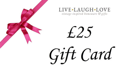Live Laugh Love Gift Card - LIVE LAUGH LOVE LIMITED