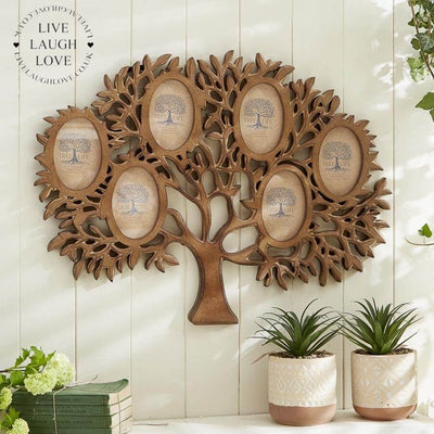 Multi Photo Frame Tree Of Life - LIVE LAUGH LOVE LIMITED