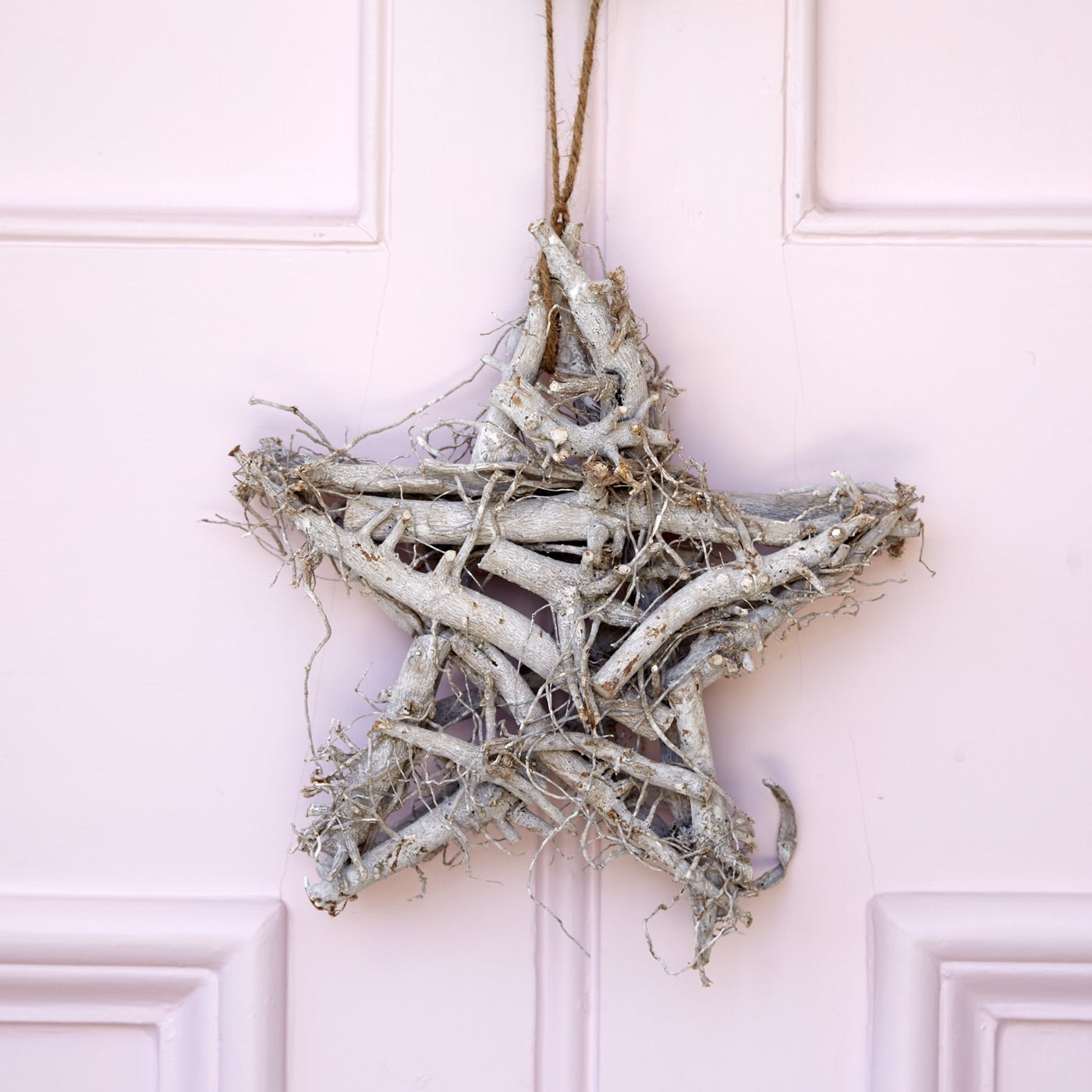 Natural Hanging Twig Star - LIVE LAUGH LOVE LIMITED