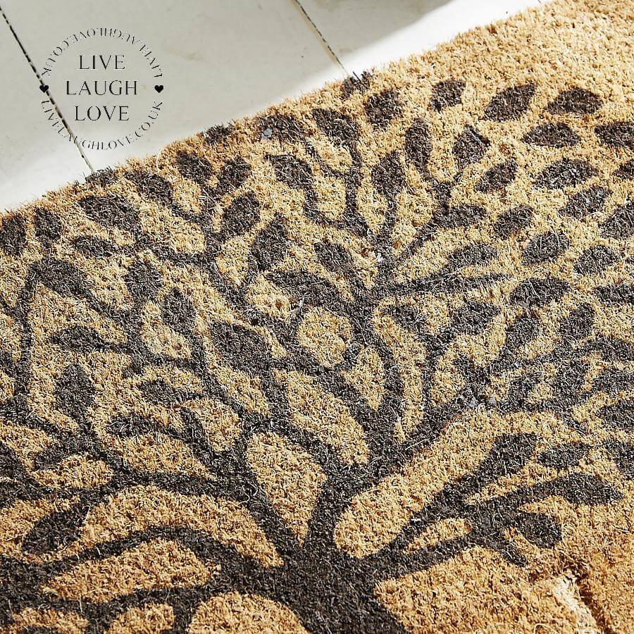 Tree Of Life Doormat - LIVE LAUGH LOVE LIMITED