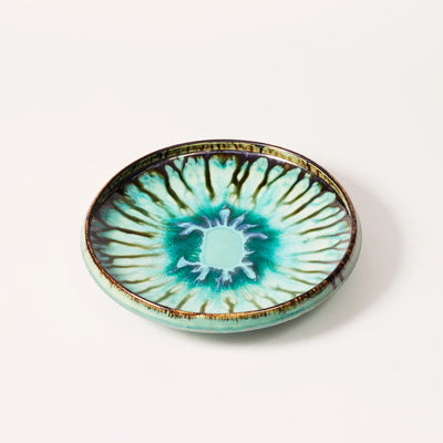 Handcrafted Ceramic Art Plates –  Unique Coastal Design