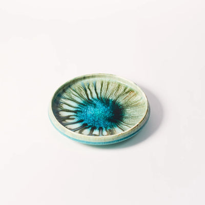 Handcrafted Ceramic Art Plates –  Unique Coastal Design