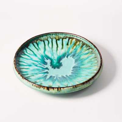 Handcrafted Ceramic Art Plates –  Unique Coastal Design
