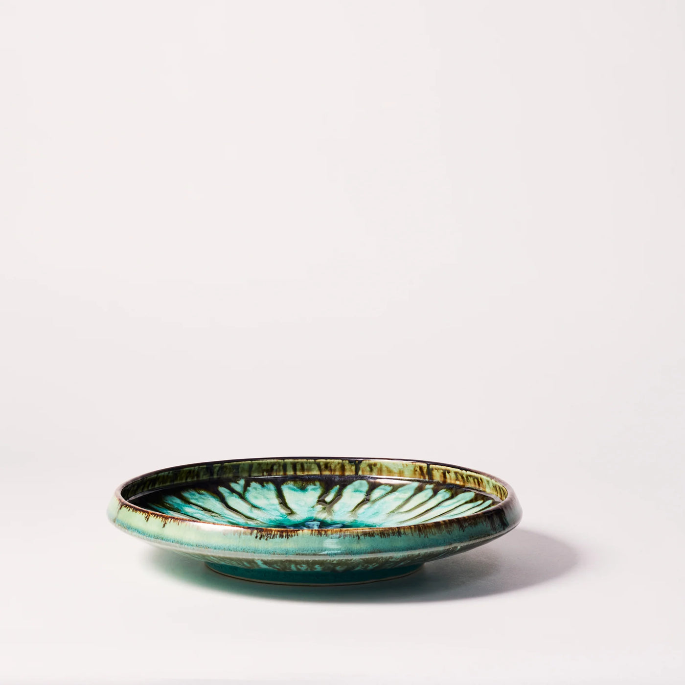 Handcrafted Ceramic Art Plates –  Unique Coastal Design