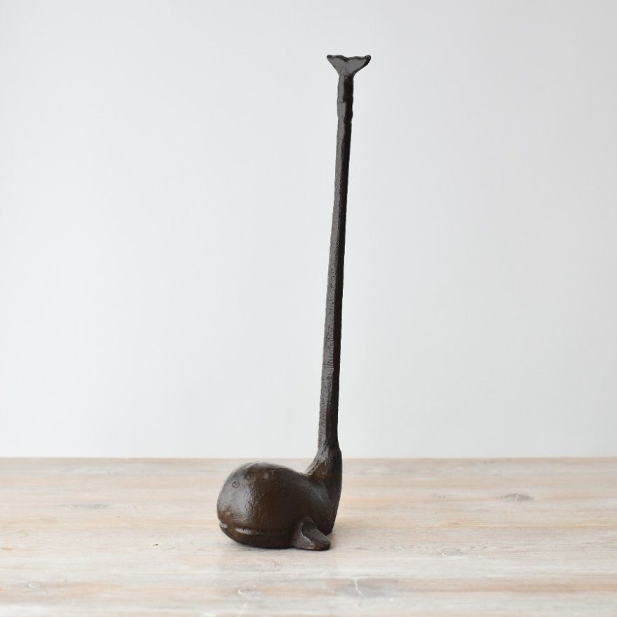 Cast Iron Whale Paper Towel Holder – Nautical Kitchen