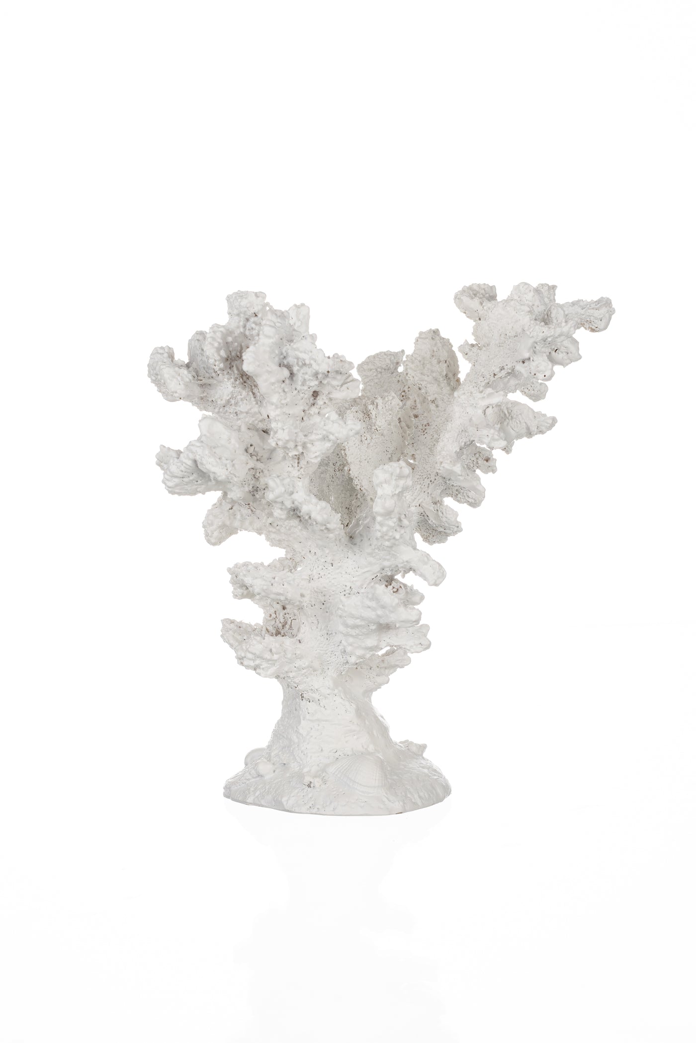 White Decorative Coral Ornament – Nautical Decor