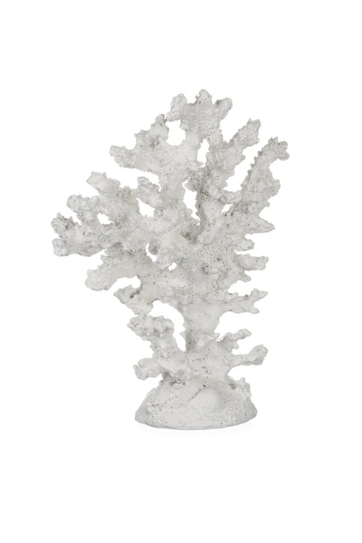 White Decorative Coral Ornament – Nautical Decor