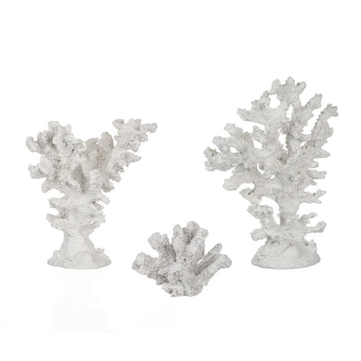 White Decorative Coral Ornament – Nautical Decor