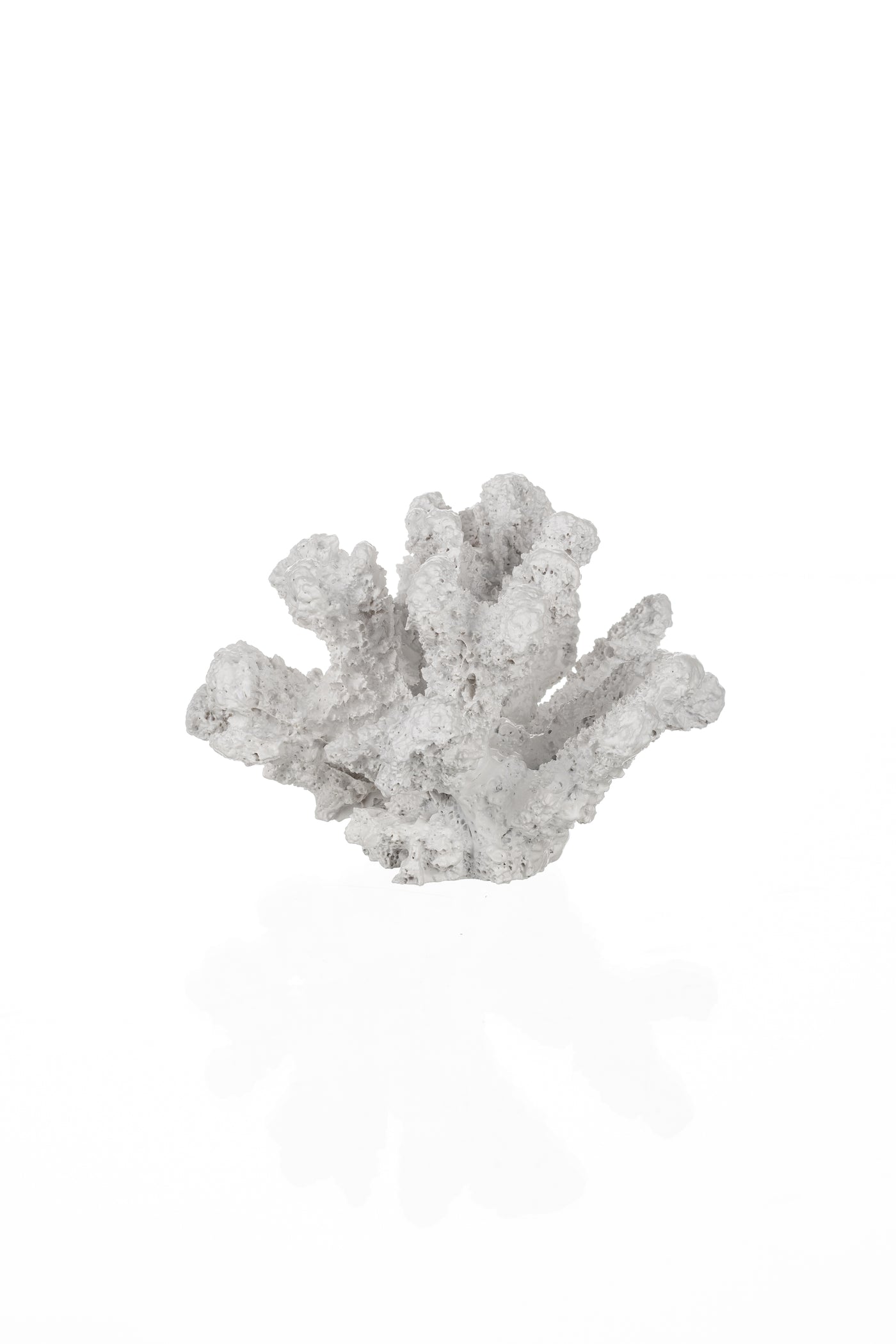 White Decorative Coral Ornament – Nautical Decor