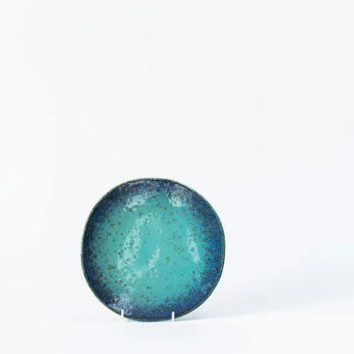 Turquoise Ceramic Plates and Platter – Ocean-Inspired Dinnerware