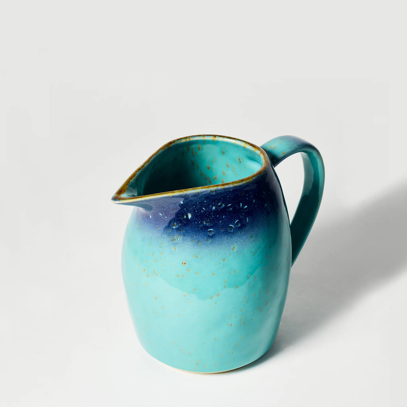 Turquoise Ceramic Jugs – Coastal-Inspired Serveware
