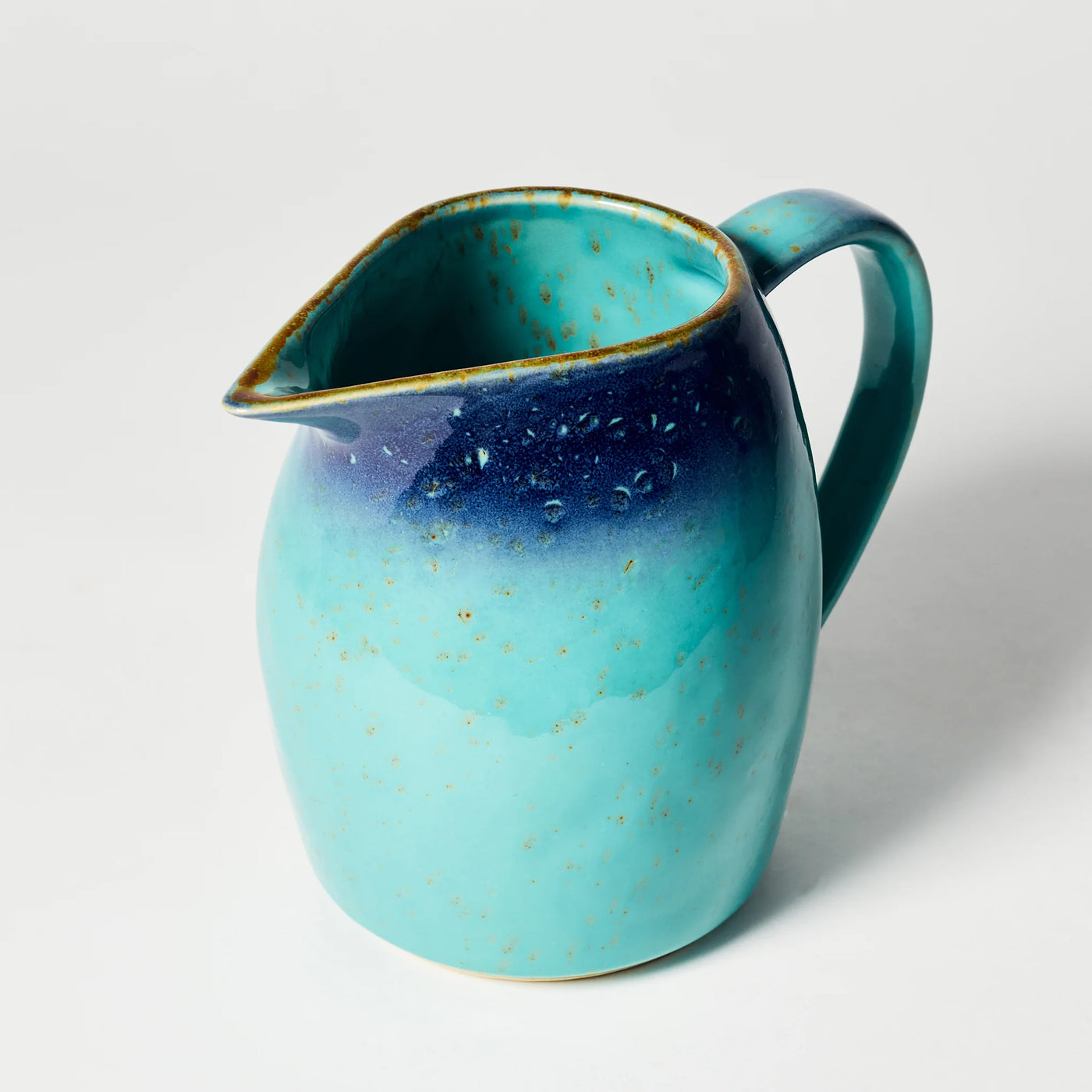 Turquoise Ceramic Jugs – Coastal-Inspired Serveware