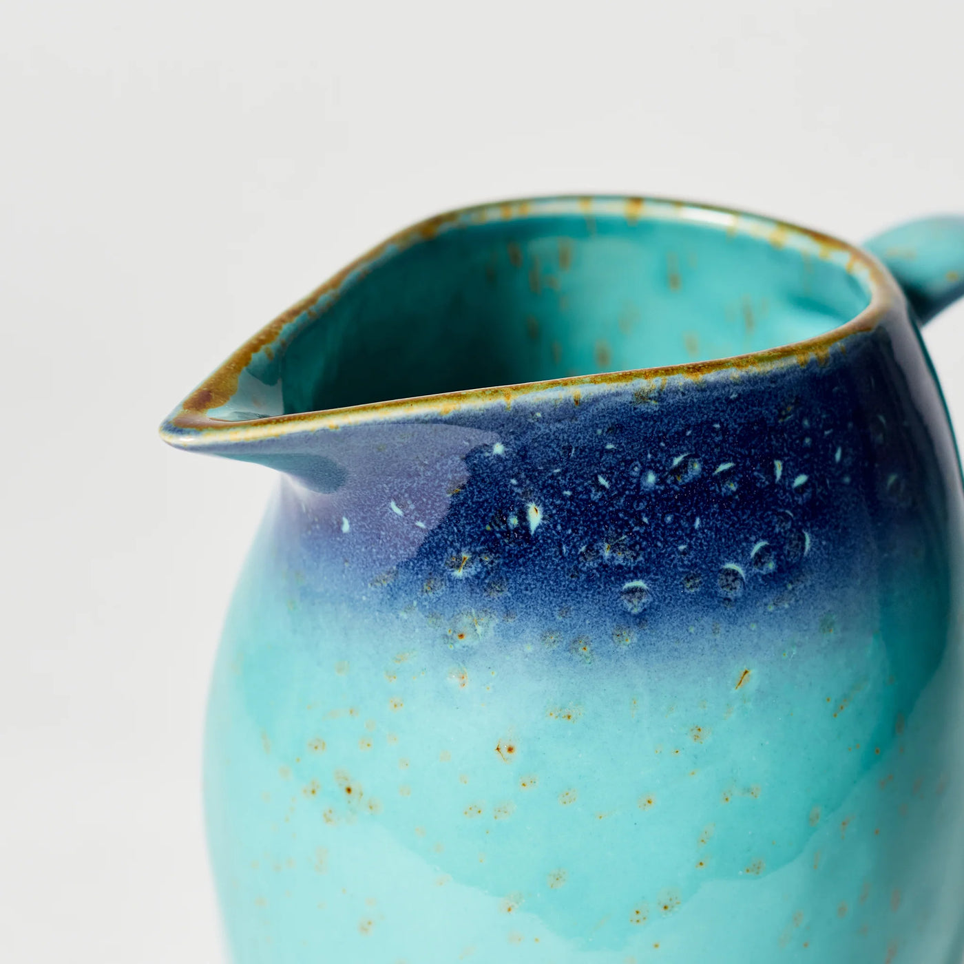 Turquoise Ceramic Jugs – Coastal-Inspired Serveware