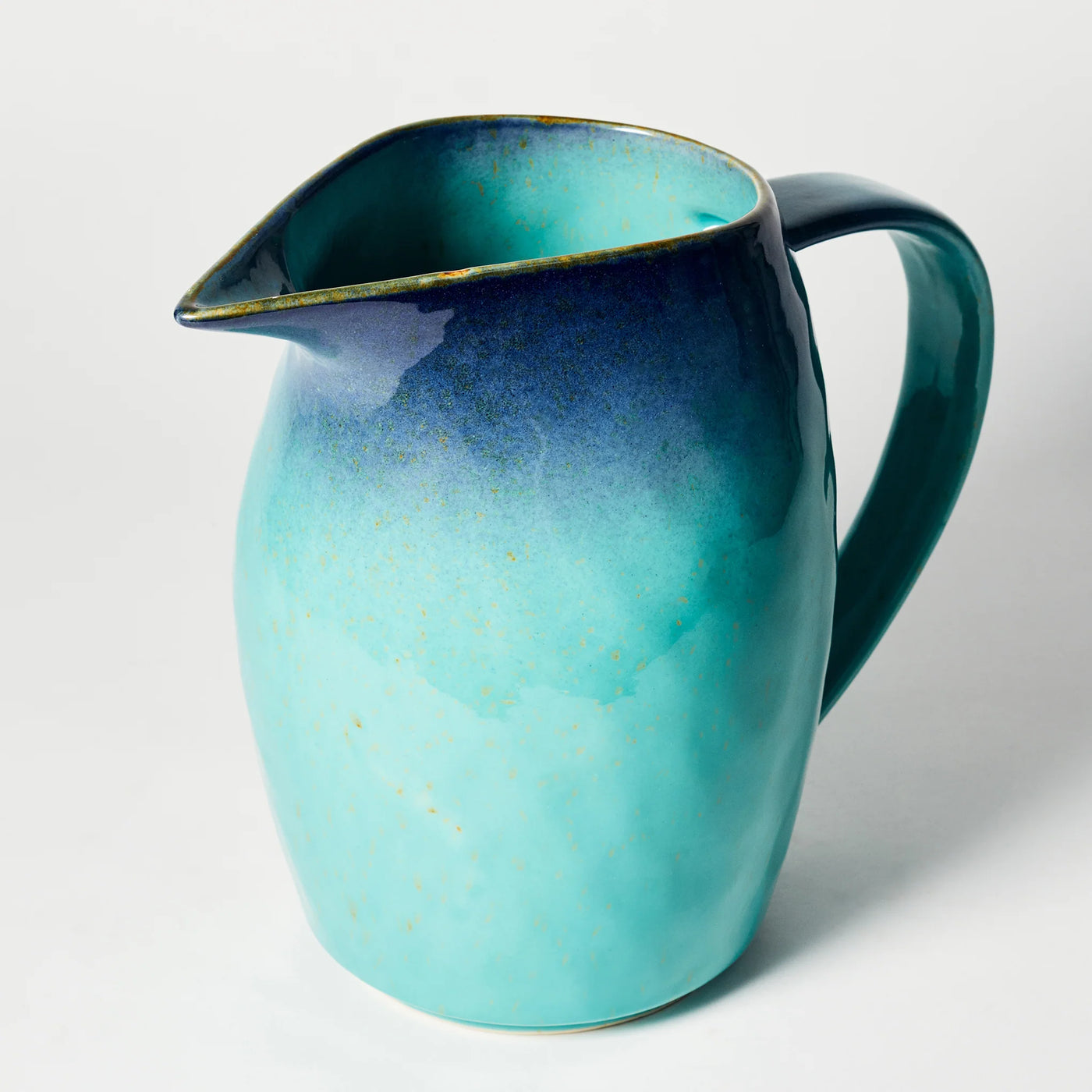 Turquoise Ceramic Jugs – Coastal-Inspired Serveware