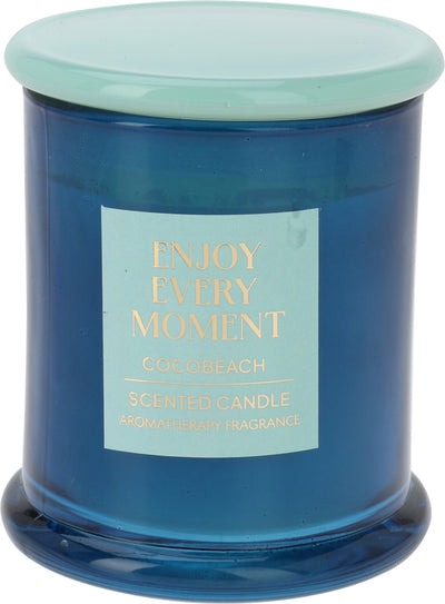 Scented Glass Jar Candle with Lid – Available in 4 Scents