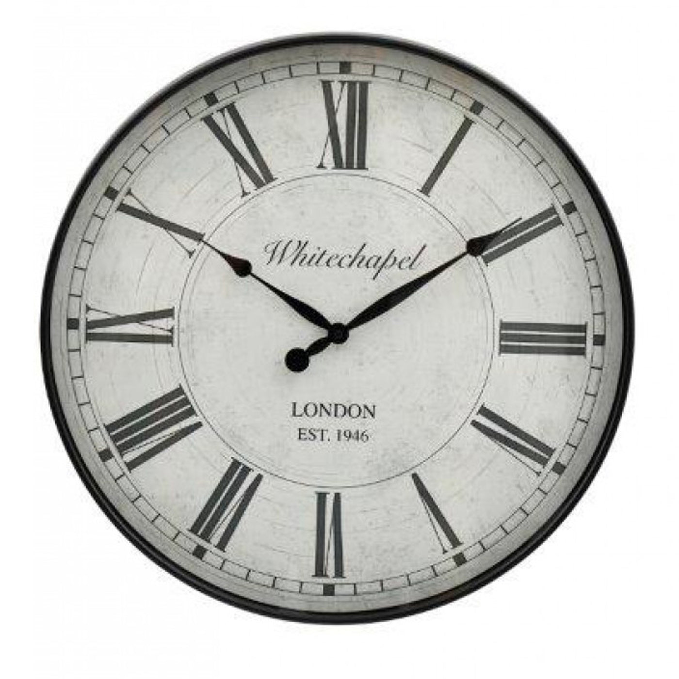 Vintage Whitechapel Wall Clock - Roman Numerals