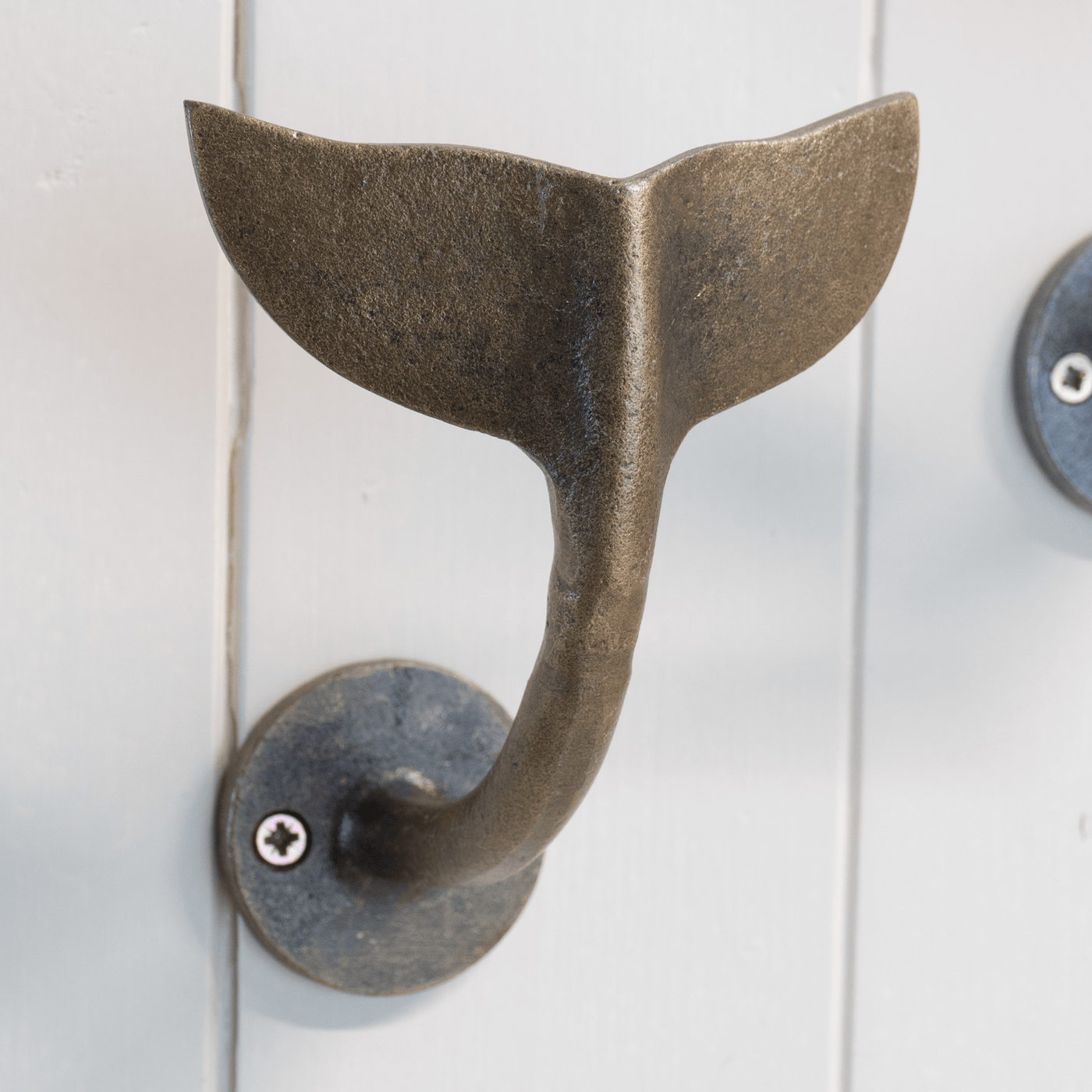 Metal Whale Tail Wall Hook