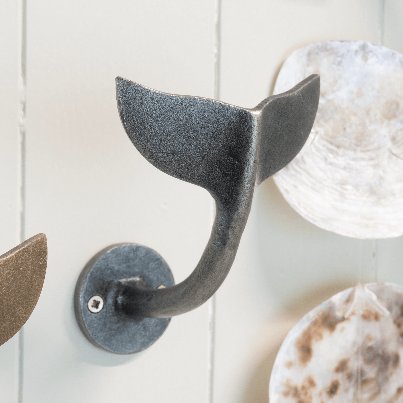 Metal Whale Tail Wall Hook