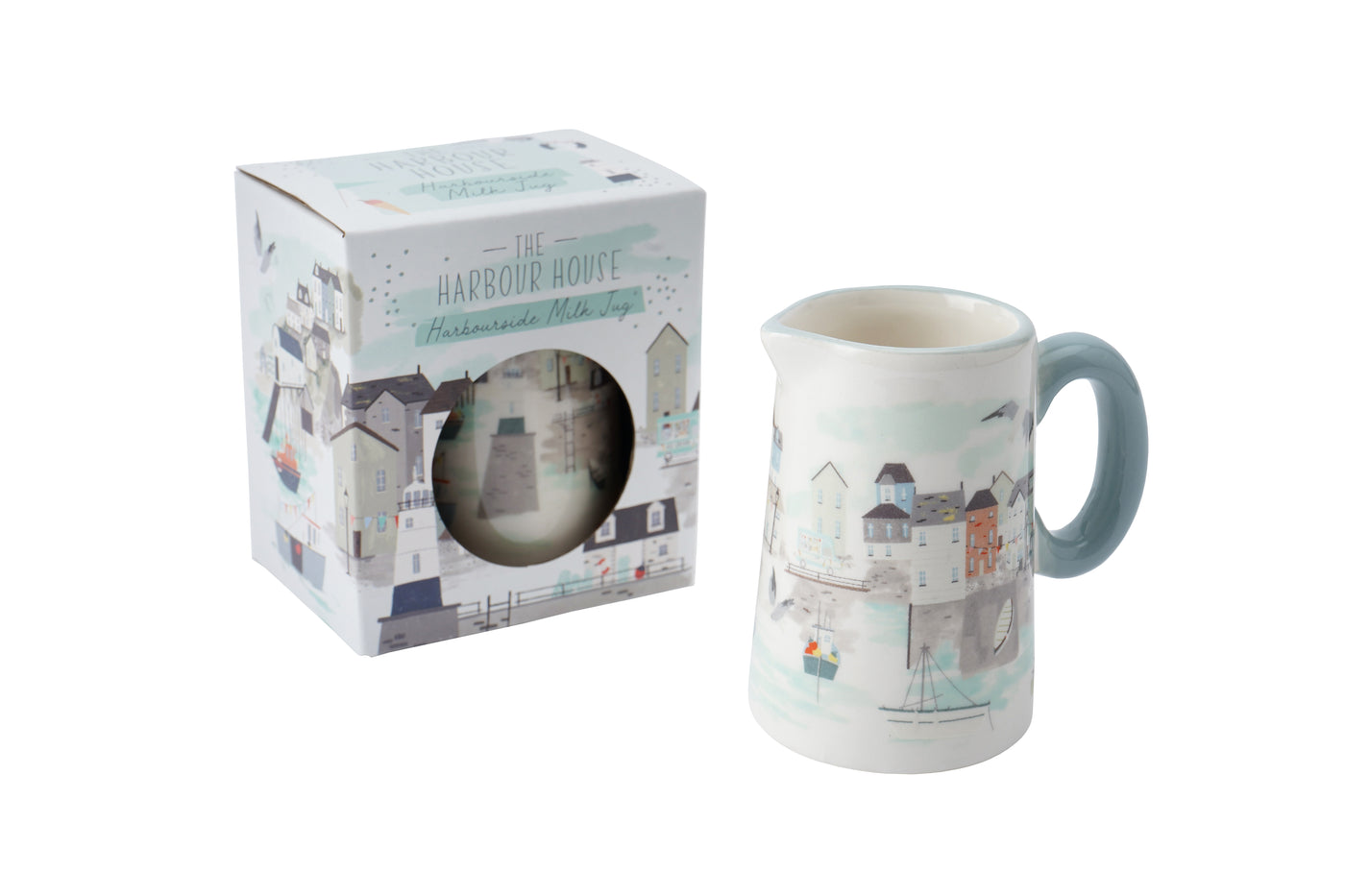 Nautical Harbourside Mini Jug – Gift Boxed Coastal Design