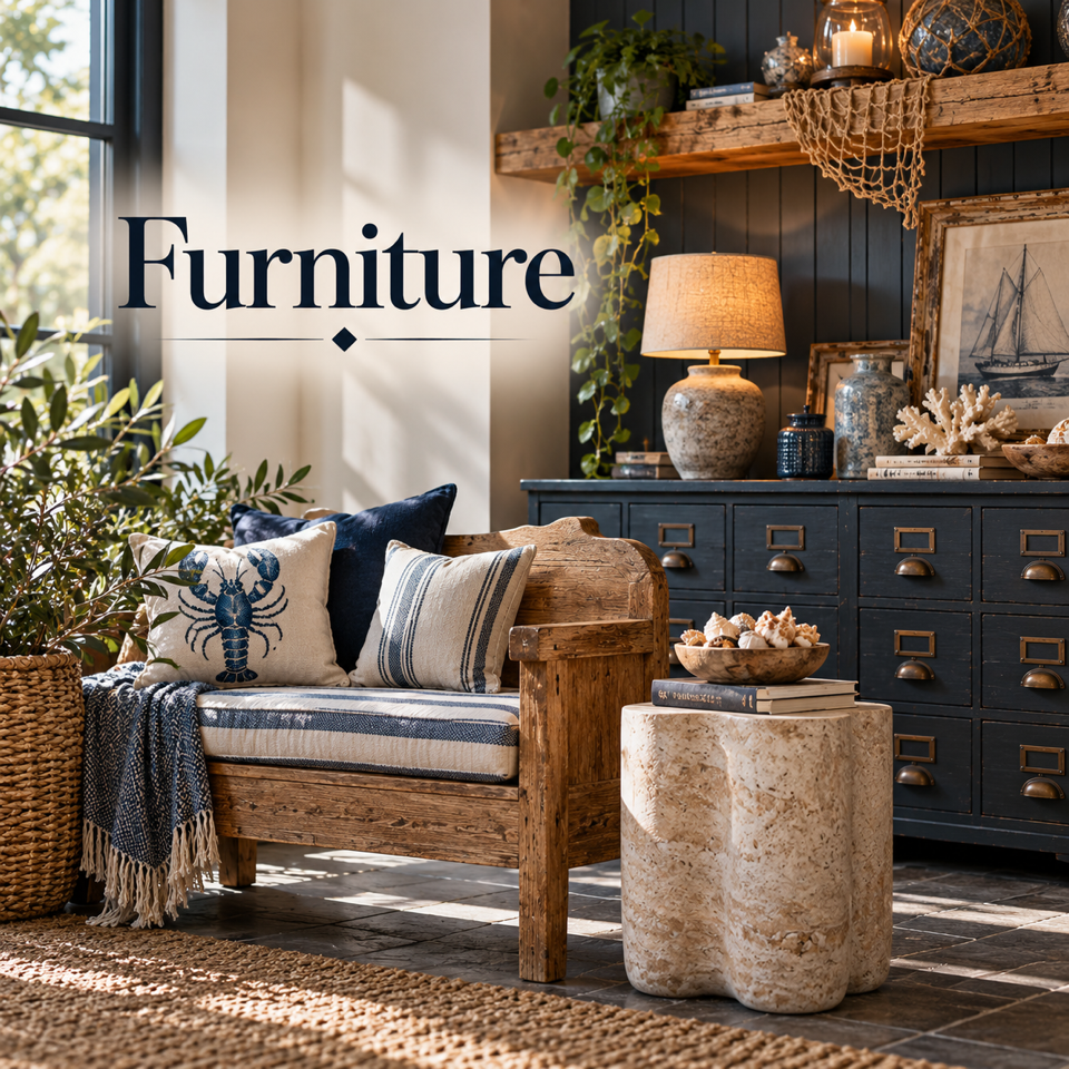 Vintage and rustic furniture