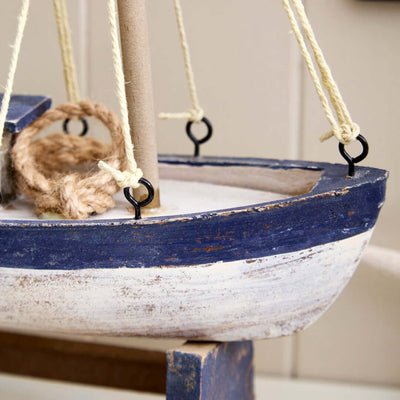 Nautical Wooden Trawler with Maritime Garnish