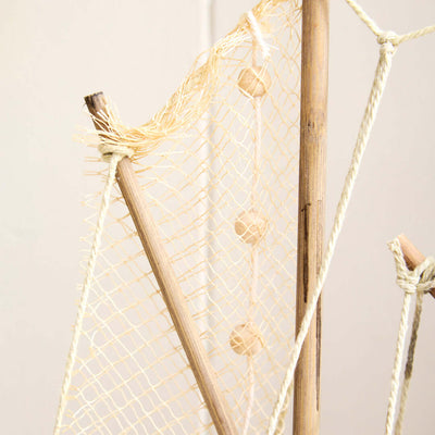 Nautical Wooden Trawler with Maritime Garnish