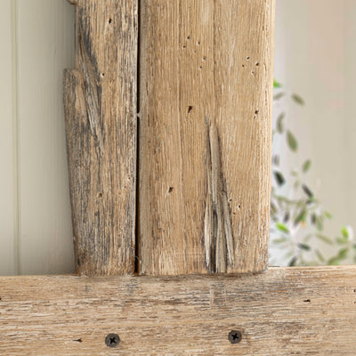 Rustic Nautical Driftwood Framed Mirror