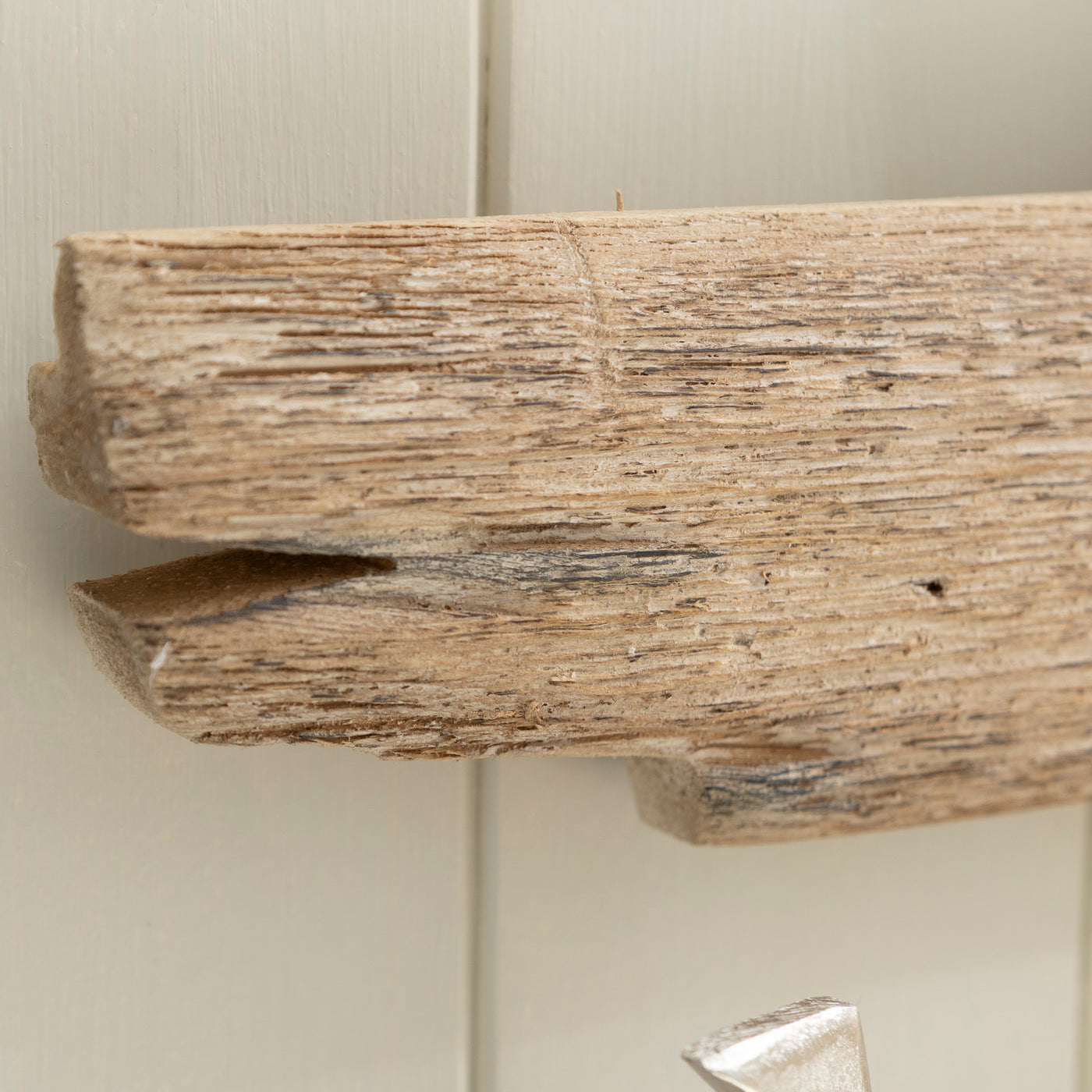 Rustic Nautical Driftwood Framed Mirror