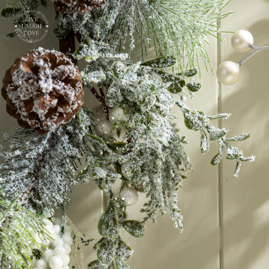 Rustic Eucalyptus Christmas Wreath – LIVE LAUGH LOVE LIMITED