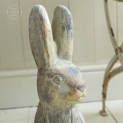 Concrete Hare Sculptures – Perfect Garden Companions