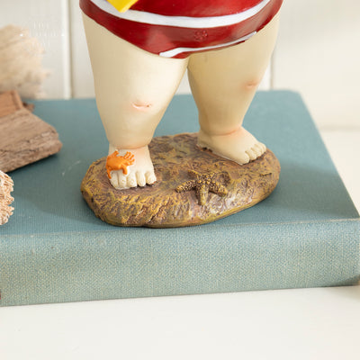 Vintage Beach Figurines - Quirky Swimsuit Ladies Set of 2