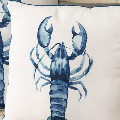 Nautical Coastal Cushion with Pad – Octopus, Lobster & Crab Designs