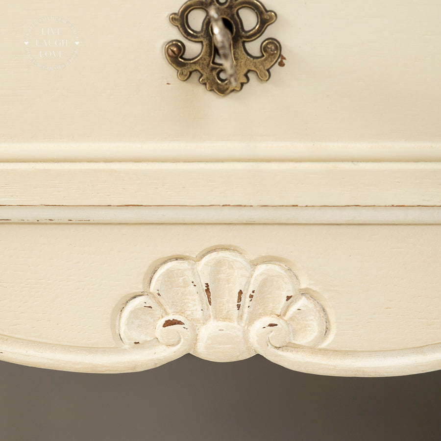 French Vintage Painted Bureau