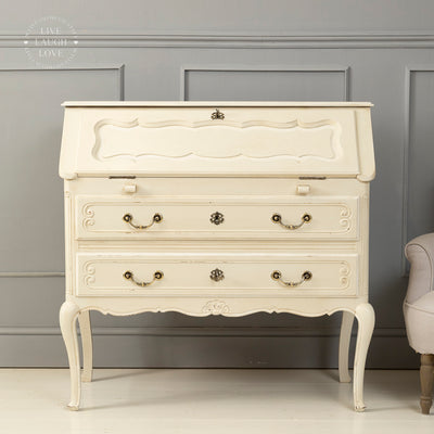 French Vintage Painted Bureau