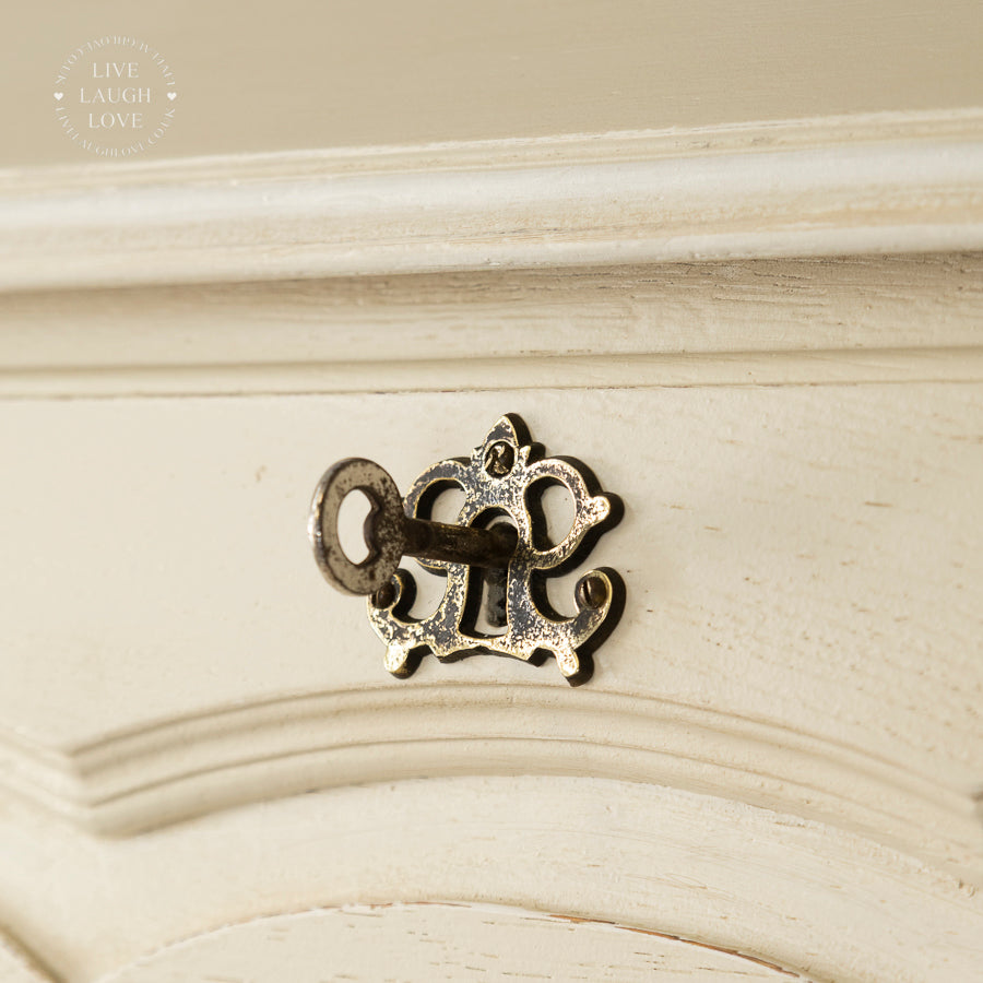 French Vintage Painted Bureau