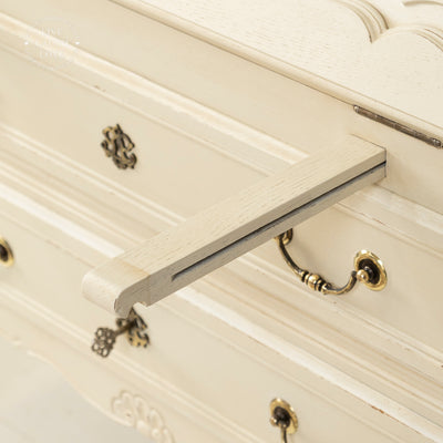 French Vintage Painted Bureau