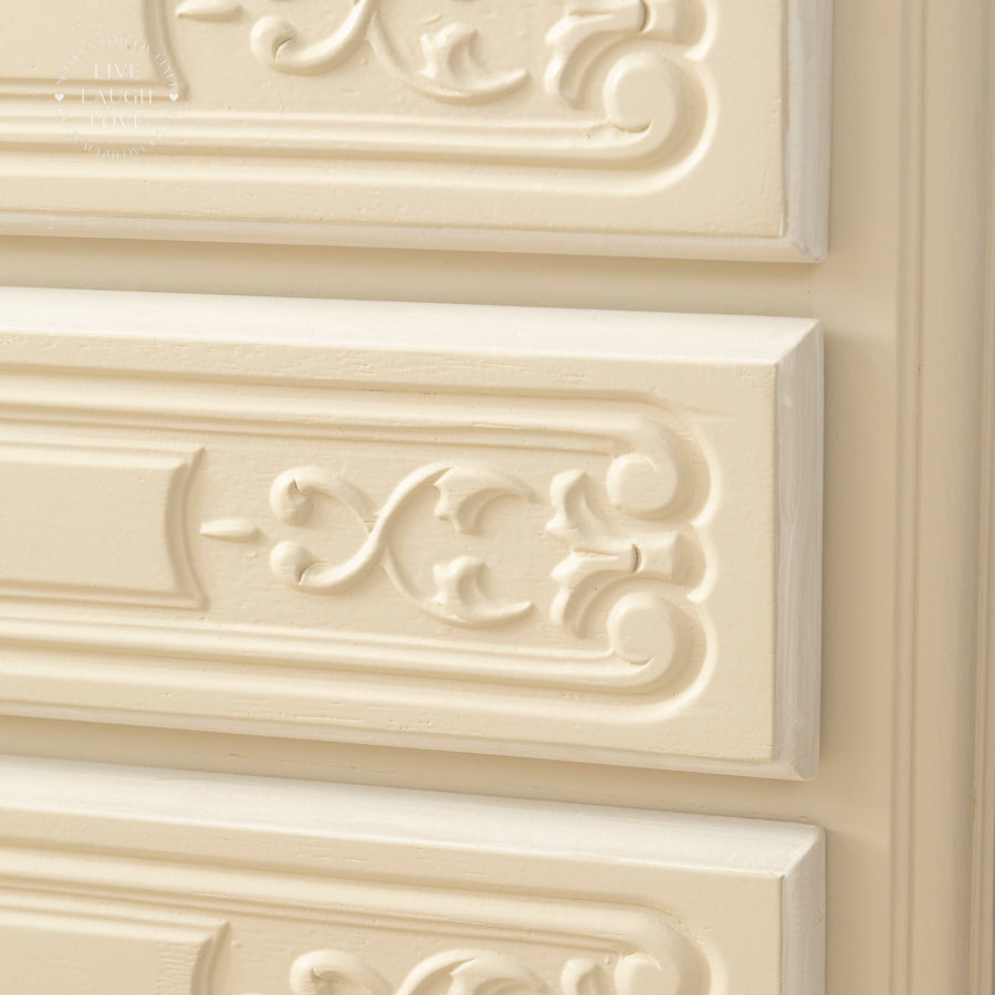 French Painted Vintage Chest Of Drawers