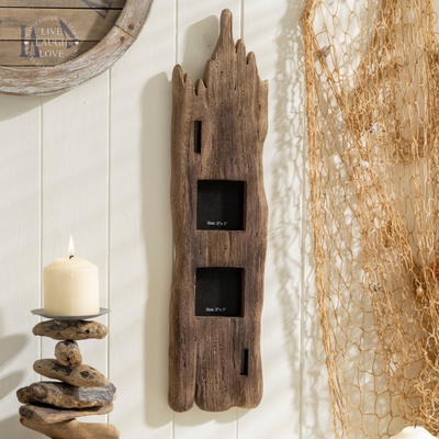 Nautical Driftwood Photo Frame