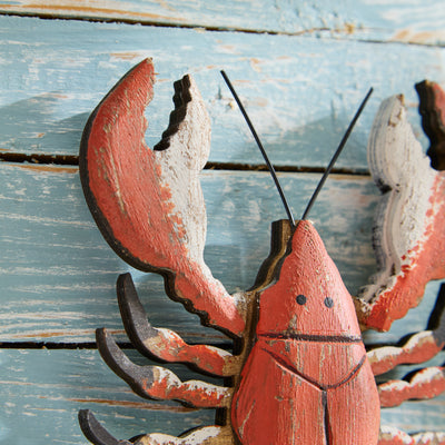 Distressed Lobster Wall Hook