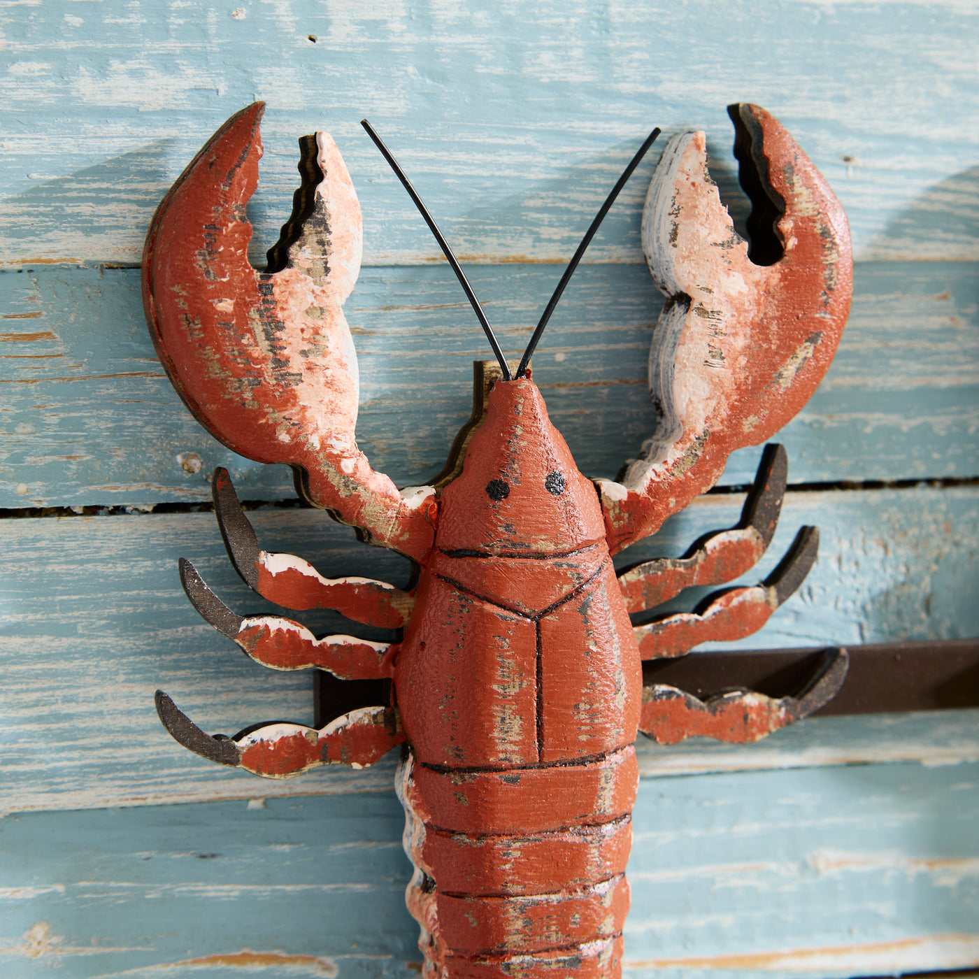 Triple Lobster Wall Hook Rack