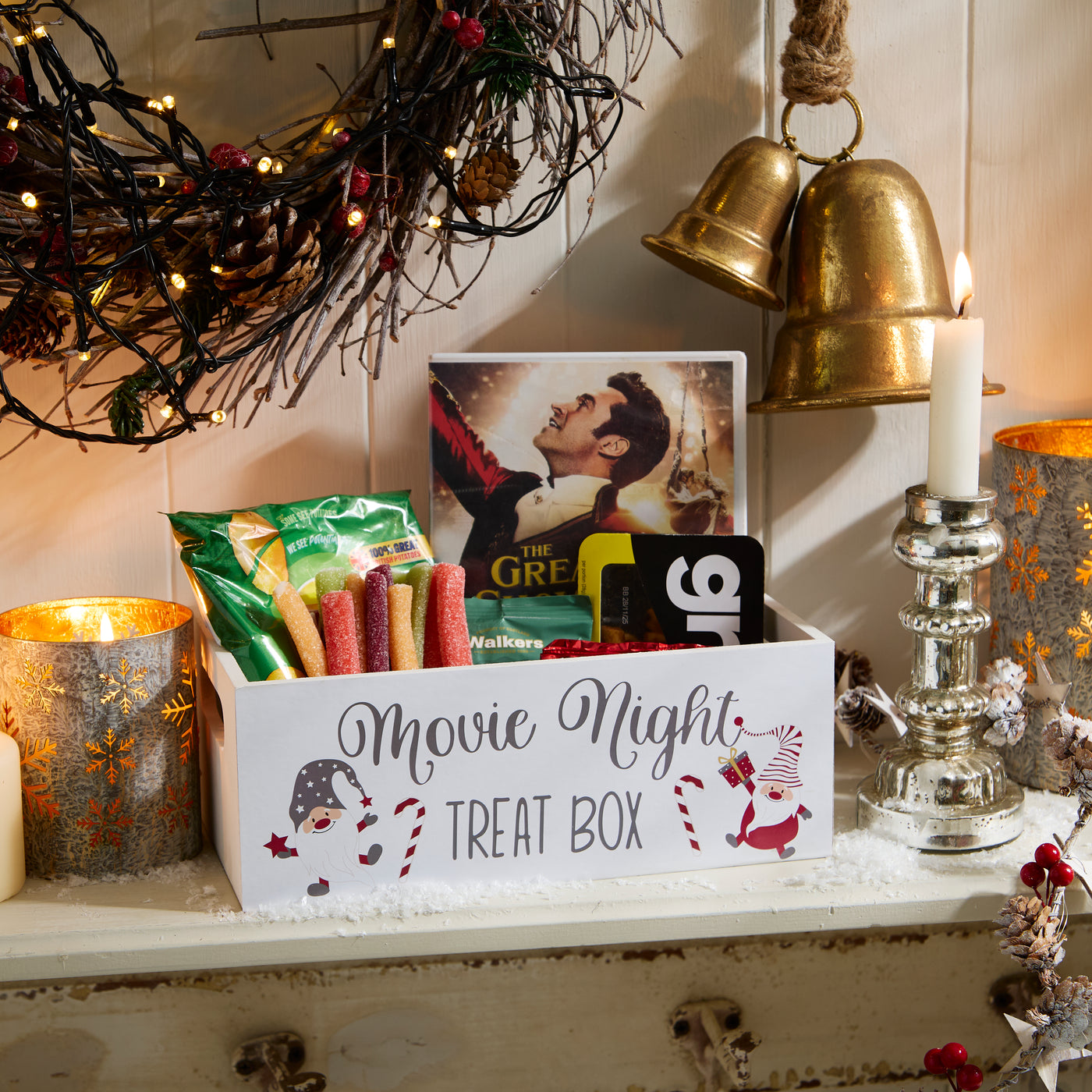 Christmas Movie Night Treat Box