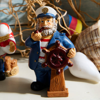 Set of 4 Nautical Sailor Figurines – Seaside Ornaments