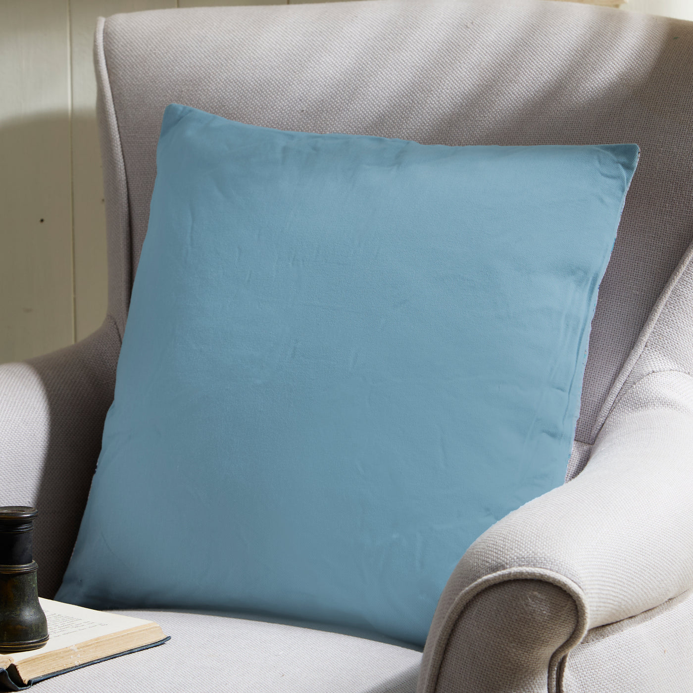 Coastal Fish Pattern Cushion – Nautical Decorative Design