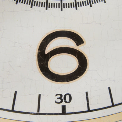 Rustic Wooden Wall Clock with Square Frame